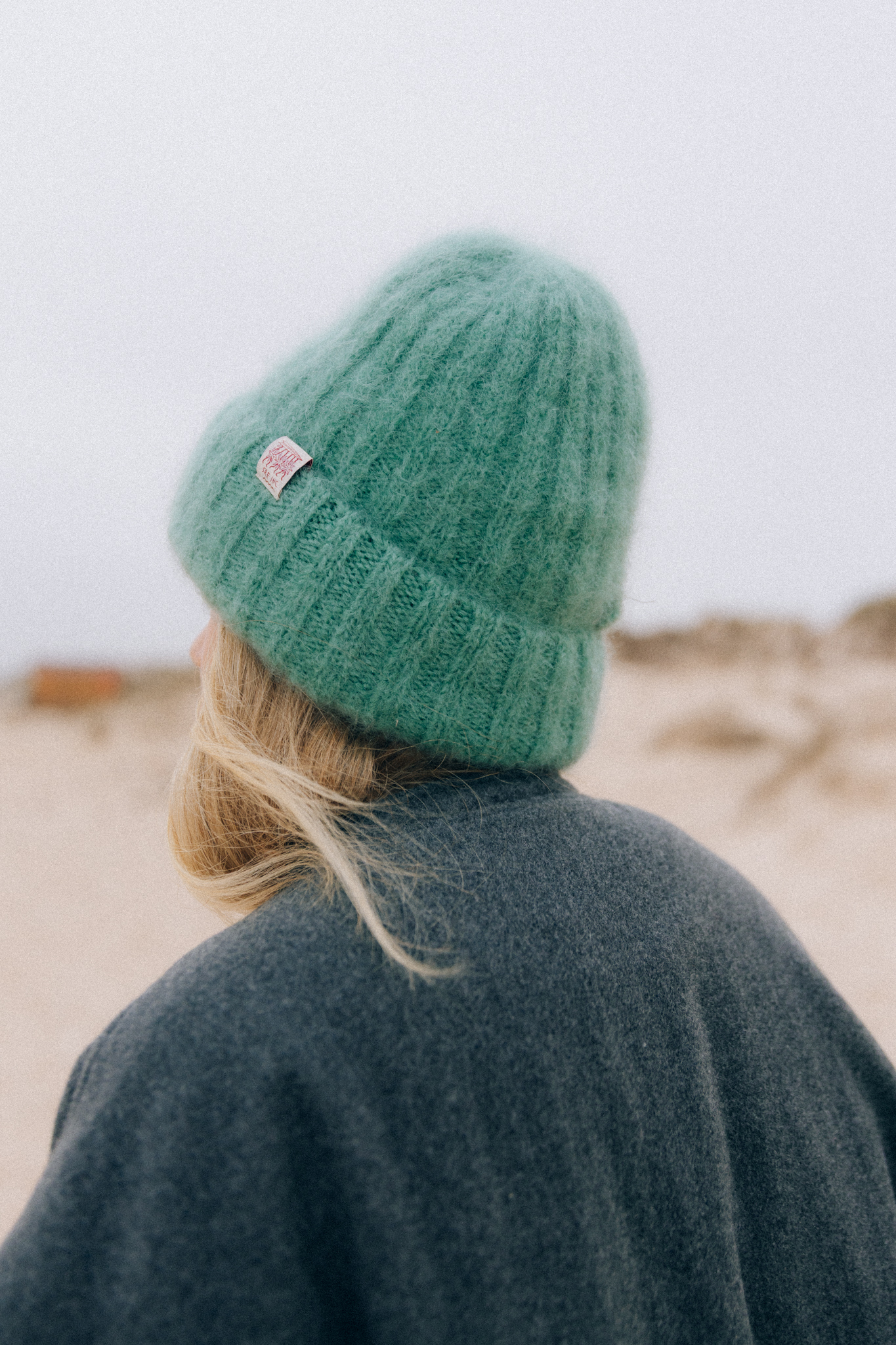 Olivia Beanie - White Sage