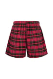 Foggy Mood Flannel Shorts - Formula Red Foggy Mood Flannel Shorts - Formula Red