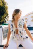 Wildflower Vest - Super Natural