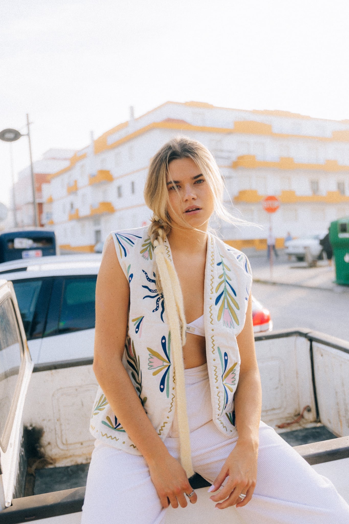 Wildflower Vest - Super Natural