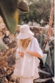 Summer Linen Hat - Champagne Summer Linen Hat - Champagne