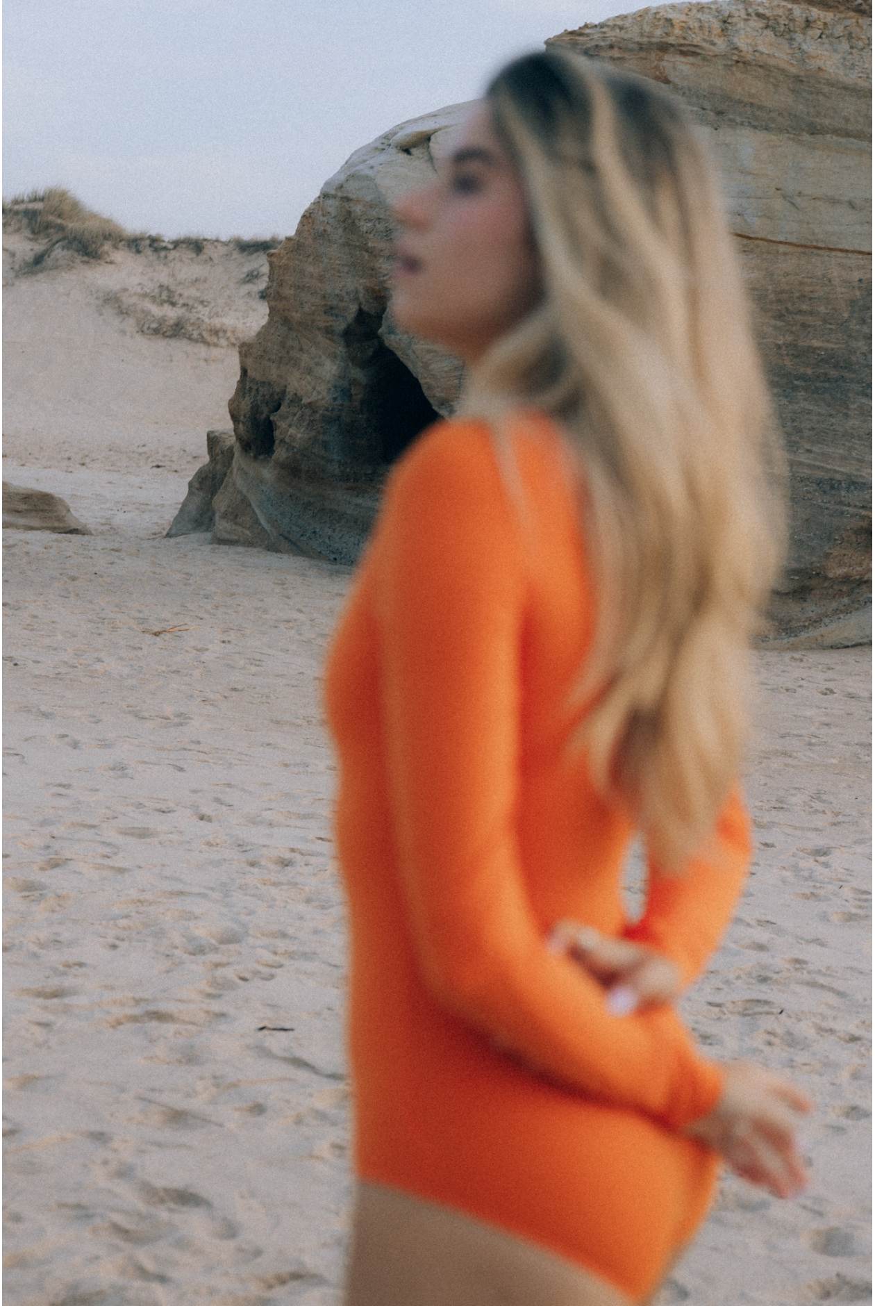 Retro Swimsuit - Orange Haze Retro Swimsuit - Orange Haze