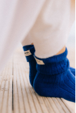 Just Pleasure Wool Socks - Deep Blue Just Pleasure Wool Socks - Deep Blue