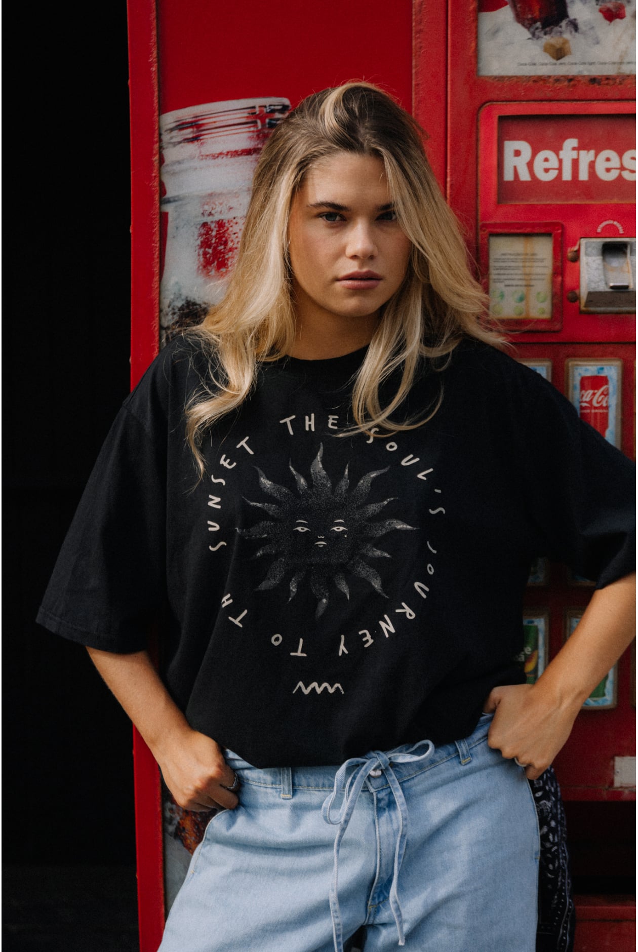 Soul Box Tee - Acid Black Soul Box Tee - Acid Black