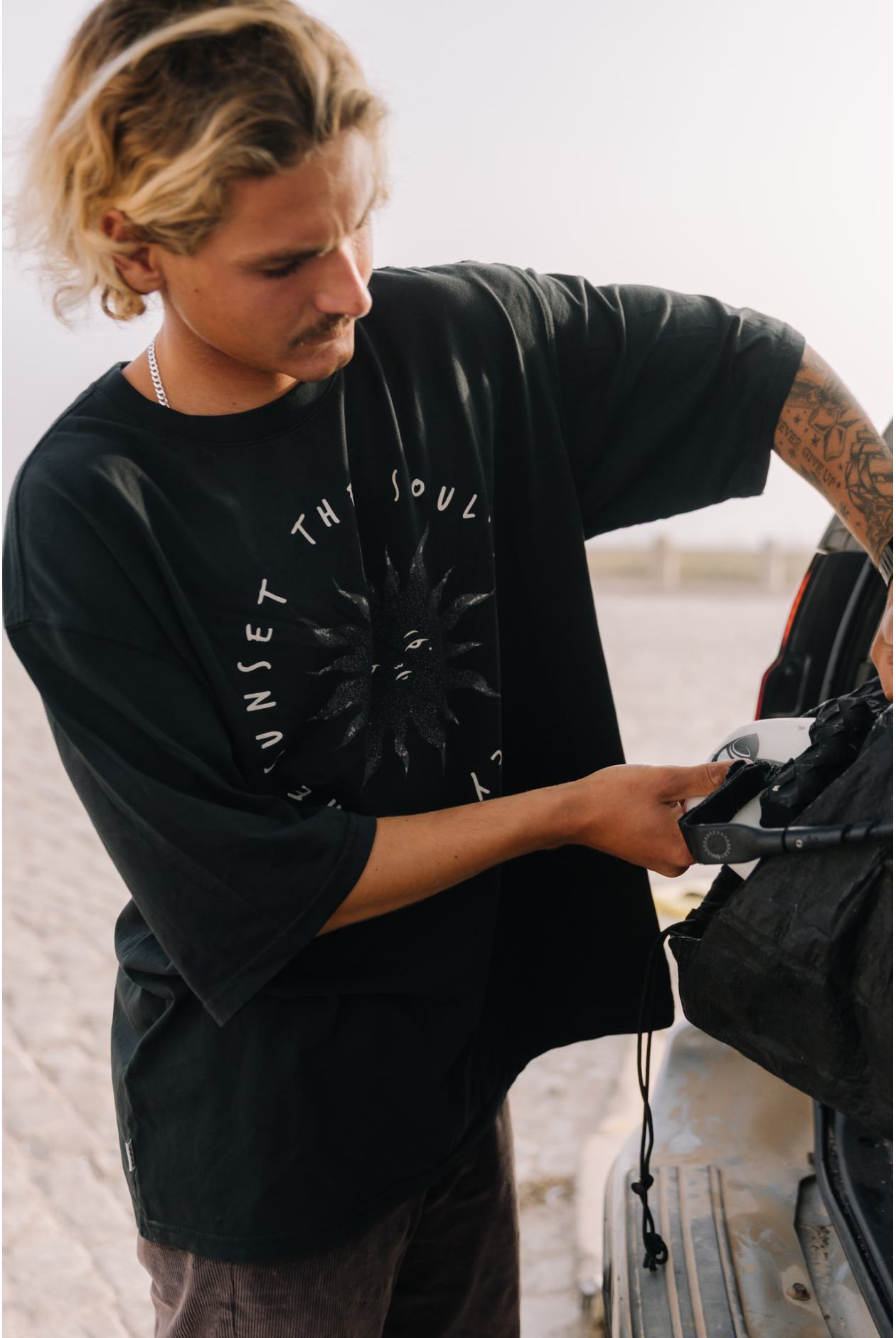 Soul Box Tee - Acid Black Soul Box Tee - Acid Black