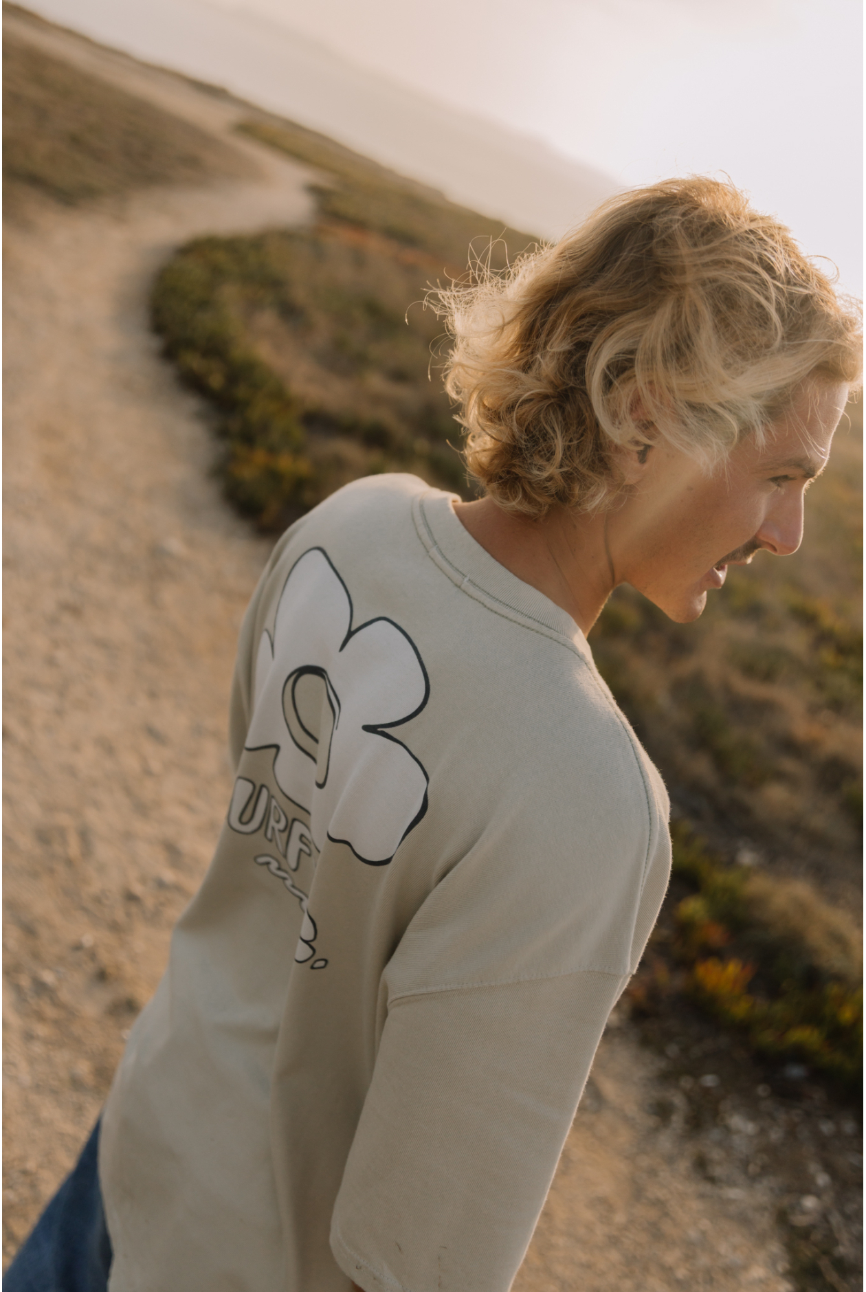 Blooming Tee - Light Pistachio | Surf Inc.