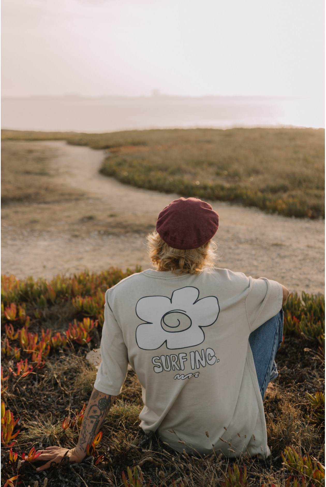 Blooming Tee - Light Pistachio | Surf Inc.