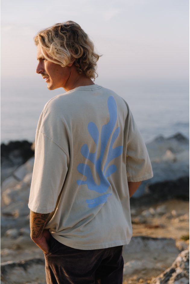 Underwater Life Box Tee - Light Pistachio Underwater Life Box Tee - Light Pistachio