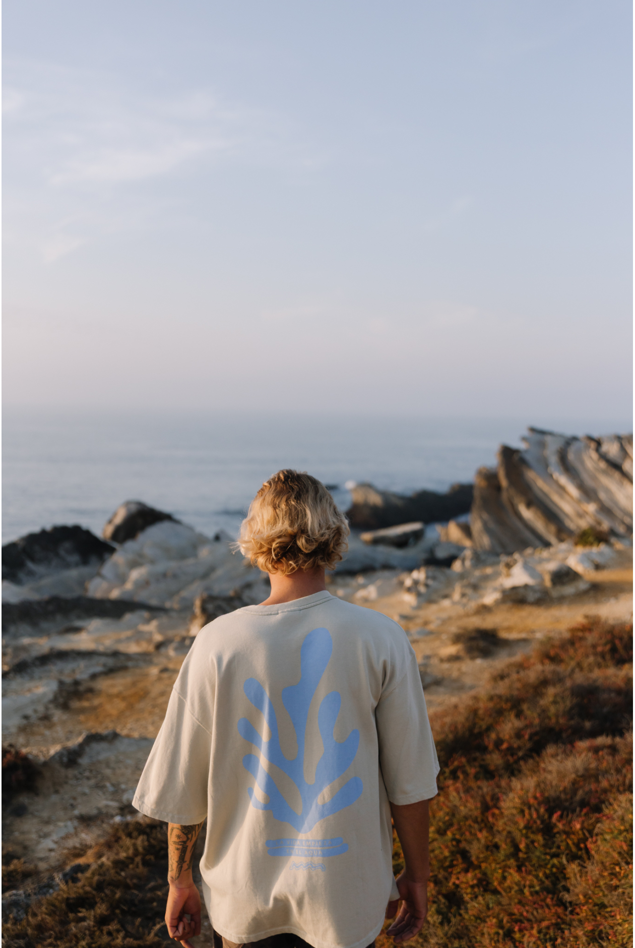 Underwater Life Box Tee - Light Pistachio Underwater Life Box Tee - Light Pistachio