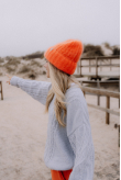 Olivia Beanie - Orange Punch Olivia Beanie - Orange Punch