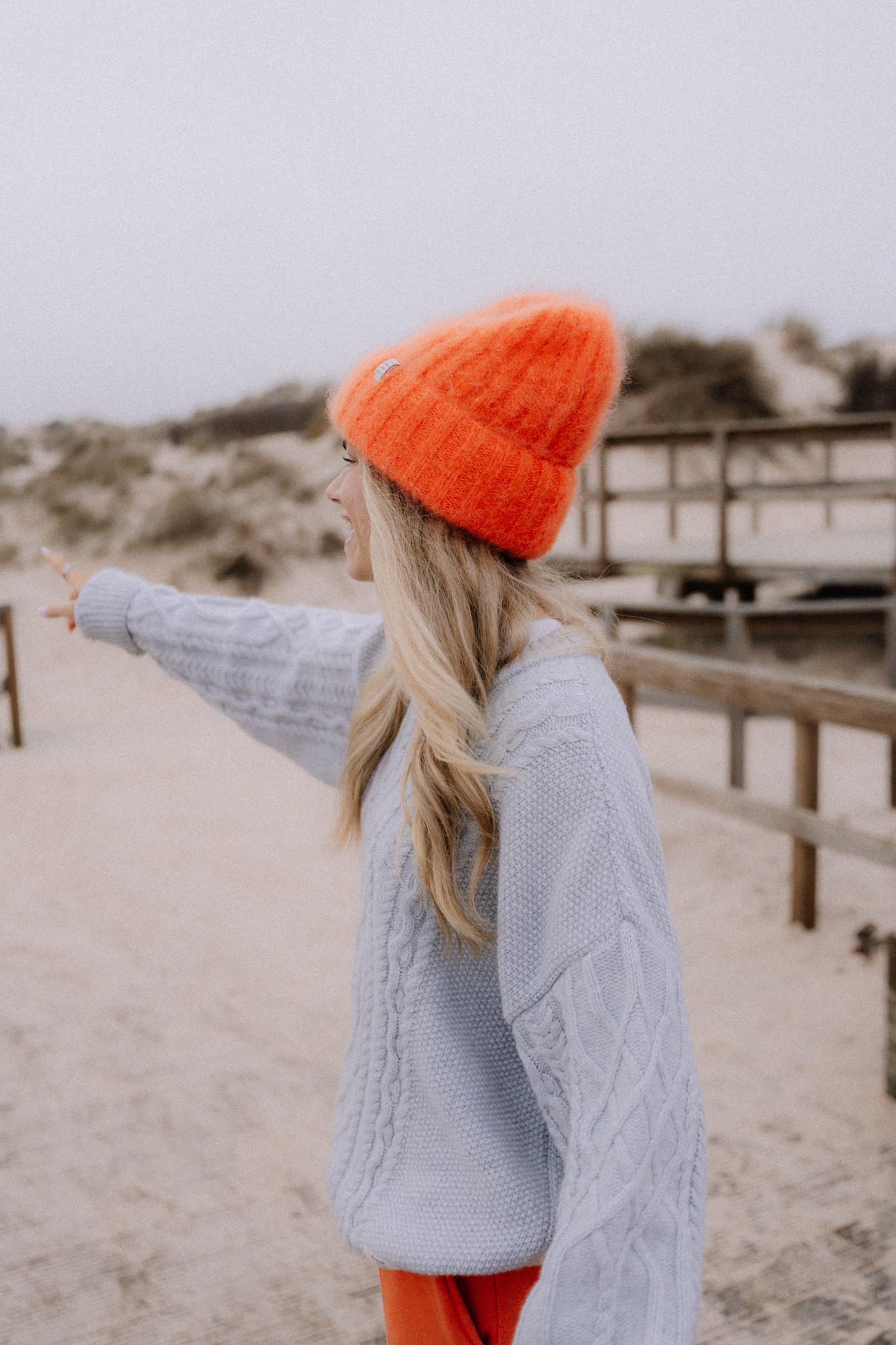 Olivia Beanie - Orange Punch Olivia Beanie - Orange Punch