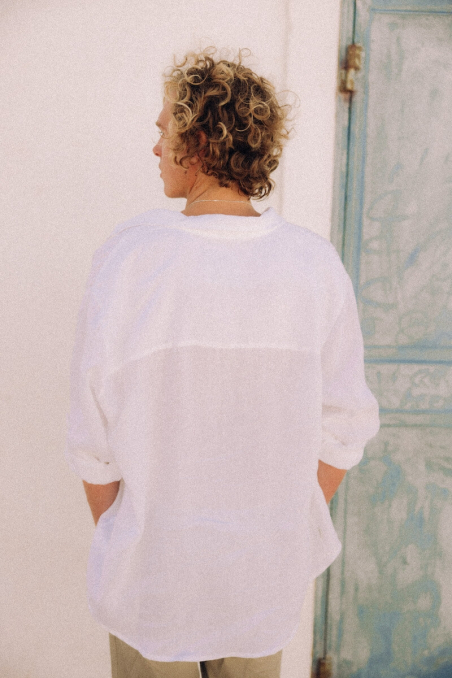 Linen Shirt - Paper White Linen Shirt - Paper White