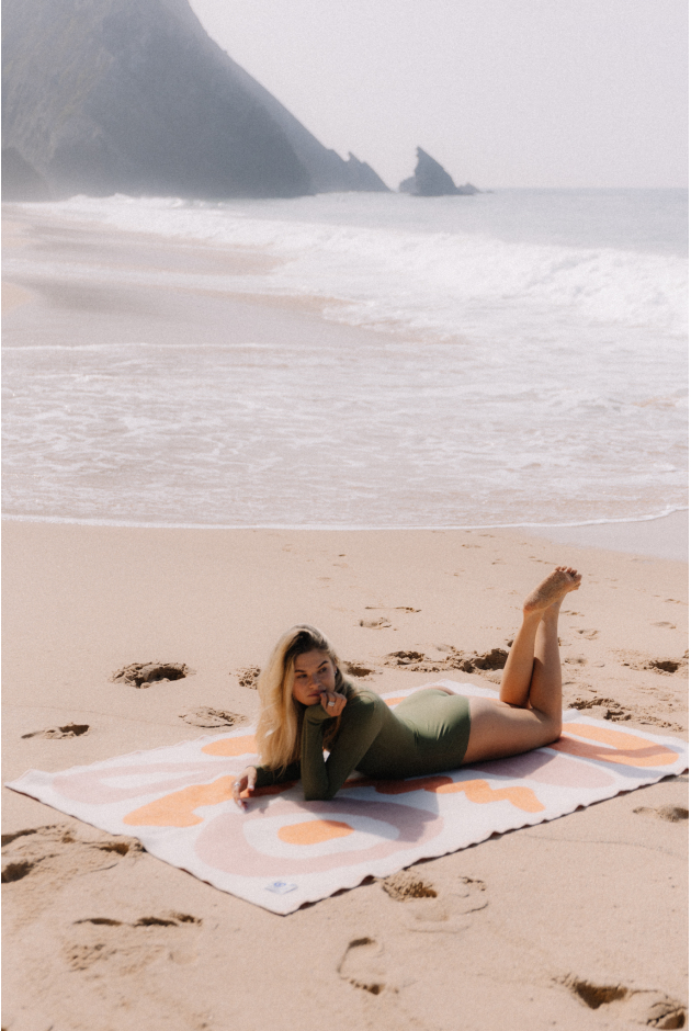 Surf Wool Blanket- Vintage White Surf Wool Blanket- Vintage White