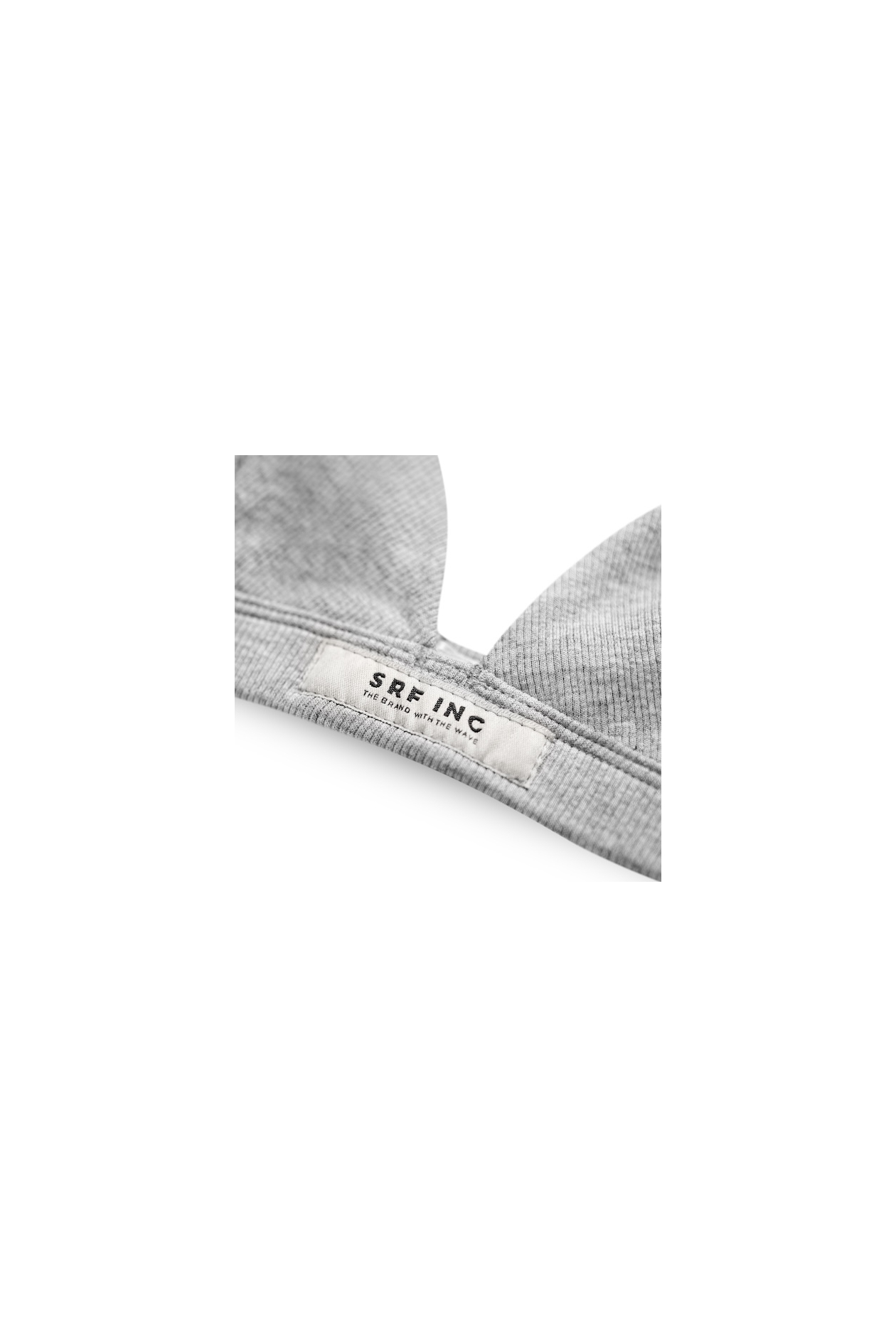 Stripe Lyocell Triangle Bra - Stone Grey Stripe Lyocell Triangle Bra - Stone Grey