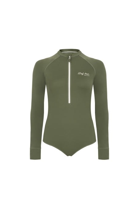 Retro Swimsuit - Olive Retro Swimsuit - Olive