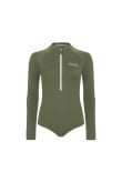 Retro Swimsuit - Olive
