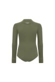 Retro Swimsuit - Olive
