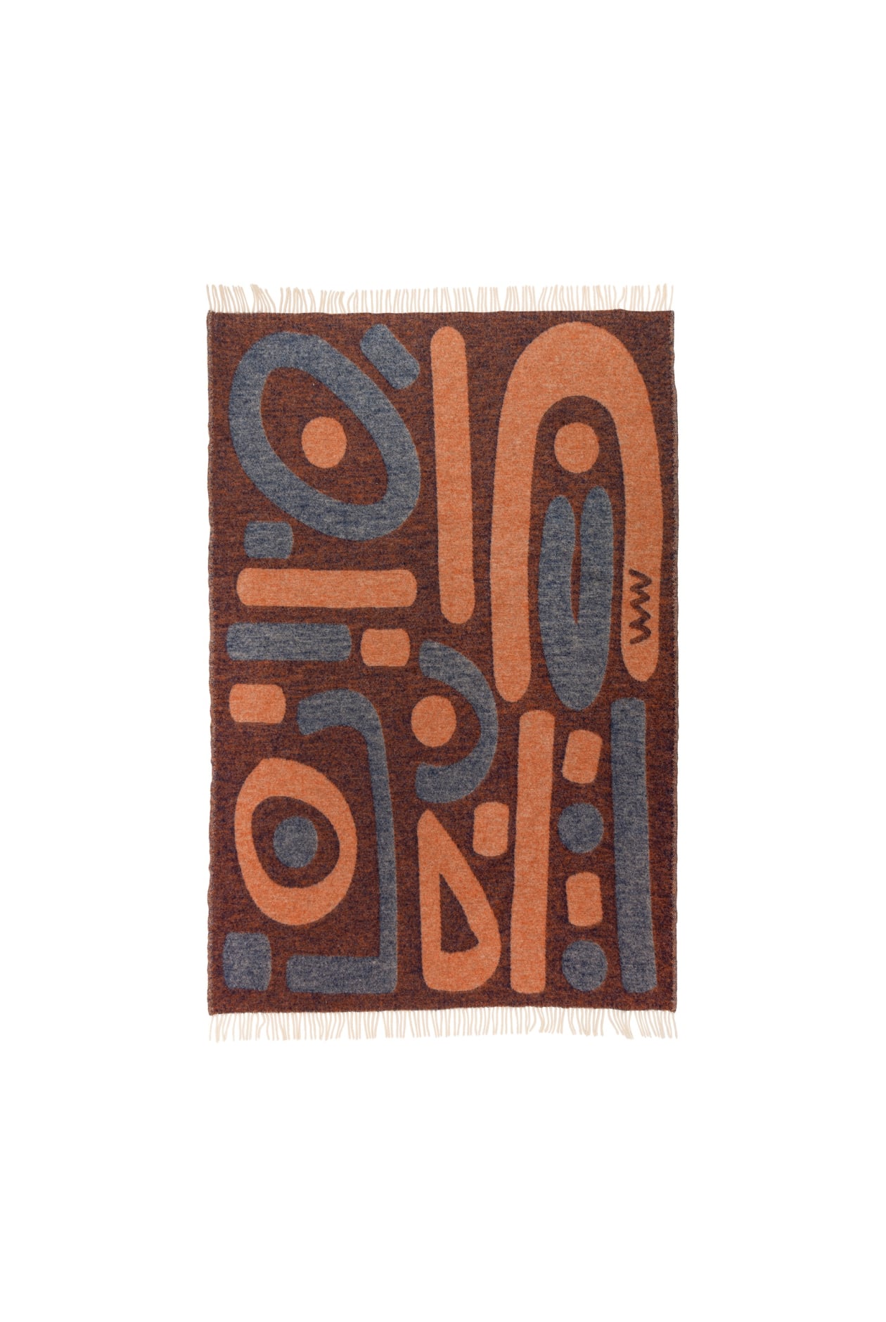 Surf Wool Blanket- Light Grey