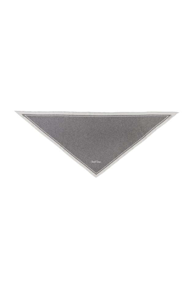 Surf Triangle Scarf - Light Grey Surf Triangle Scarf - Light Grey
