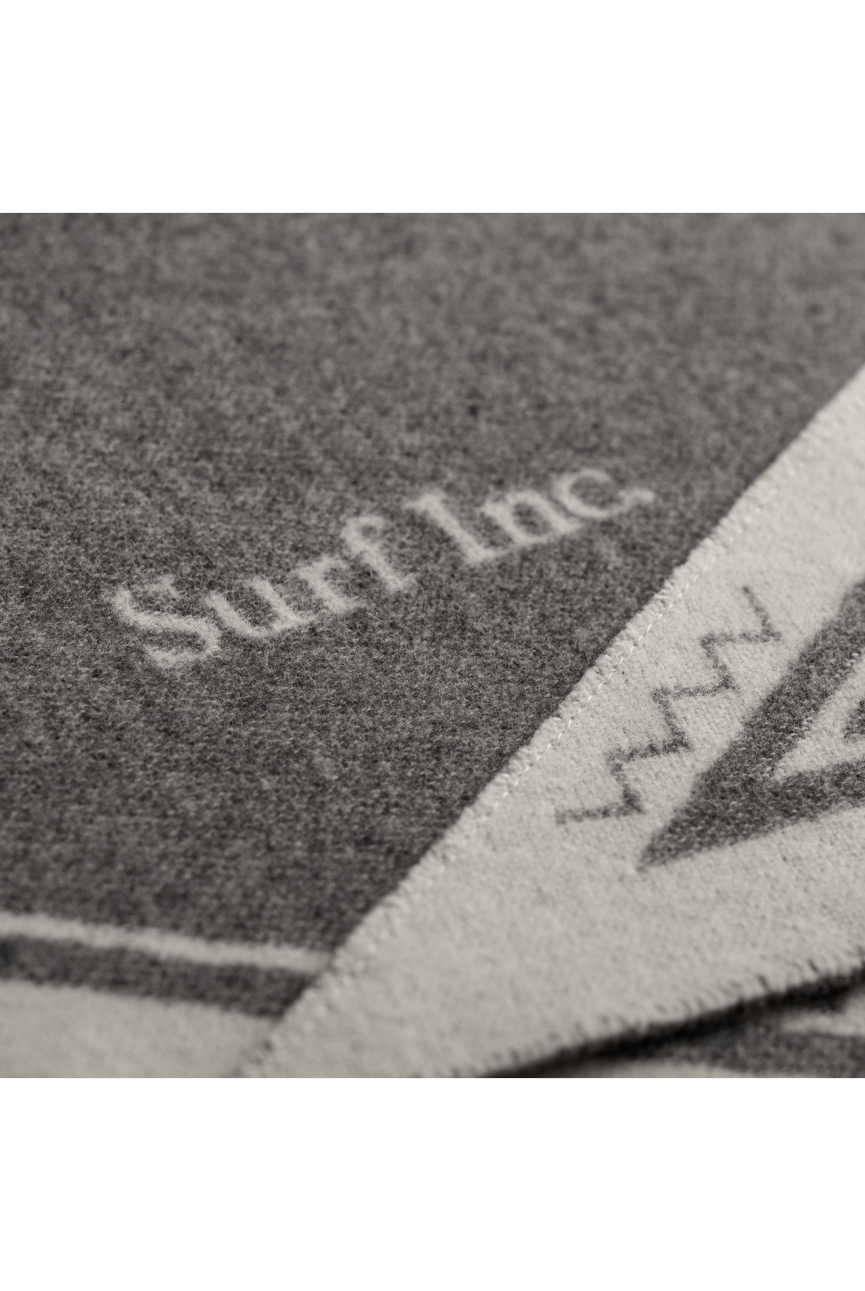 Surf Triangle Scarf - Light Grey