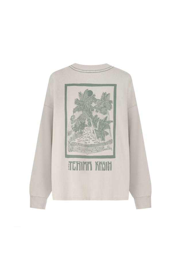 Mint Terima Kasih LS - Dirty White Mint Terima Kasih LS - Dirty White