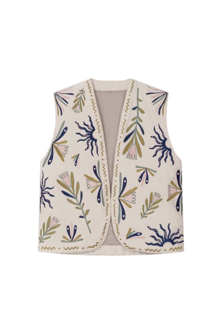 Wildflower Vest - Super Natural Wildflower Vest - Super Natural