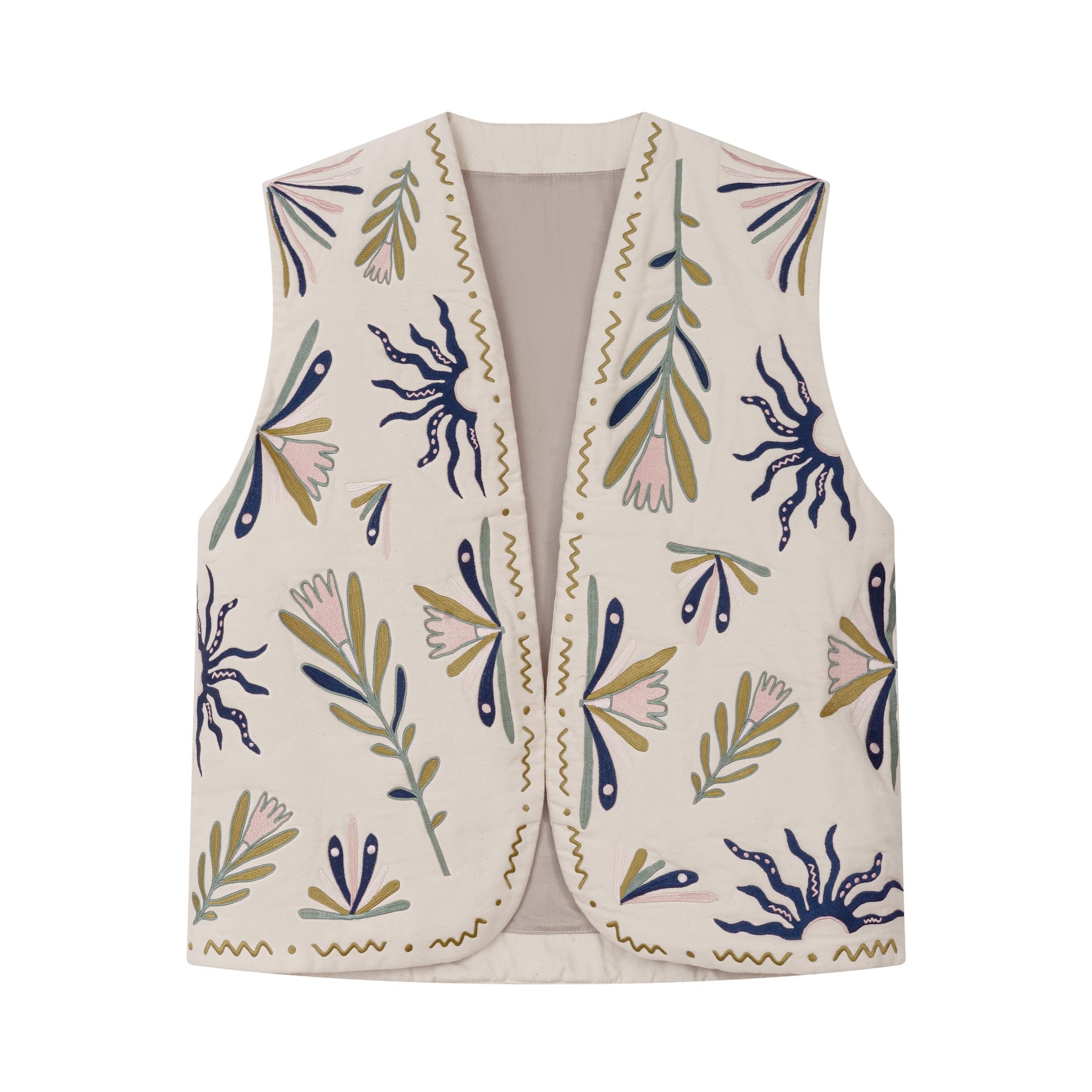 Wildflower Vest - Super Natural
