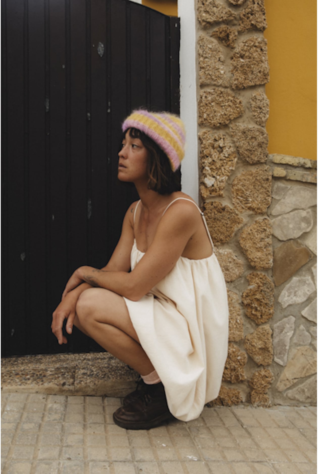 Flip Drip Beanie - Mellow Yellow & Pink Kush | Flip Drip Beanie - Mellow Yellow & Pink Kush |