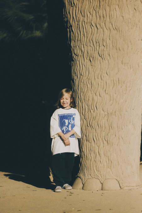 Aqua Kids Tee - Vintage White Aqua Kids Tee - Vintage White