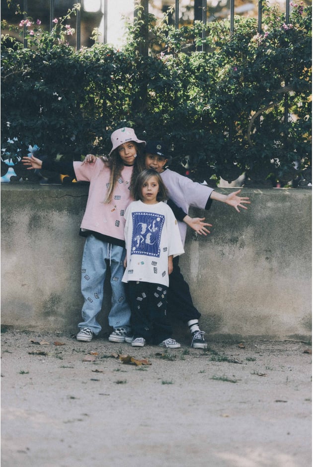 Aqua Kids Tee - Vintage White Aqua Kids Tee - Vintage White