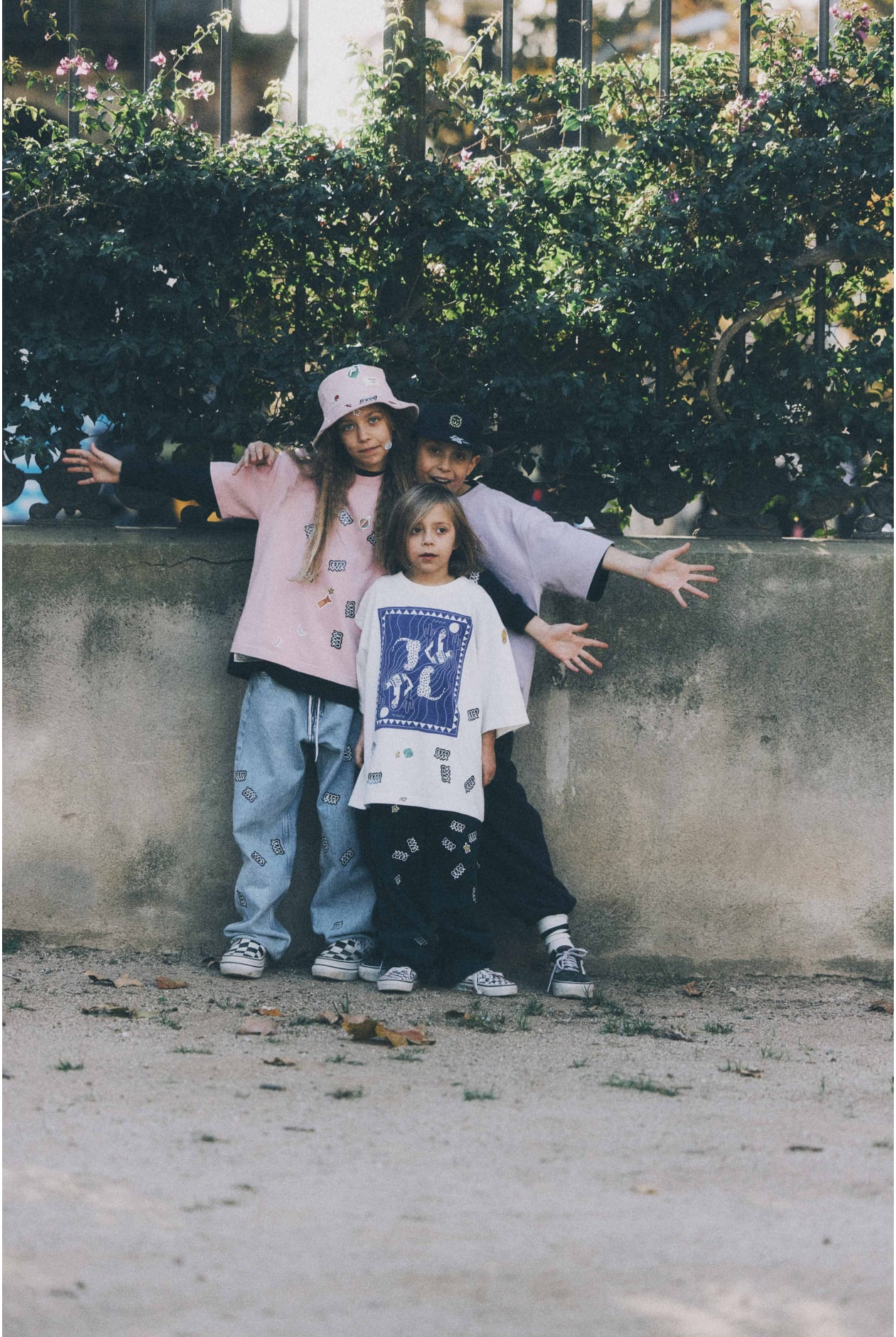 Aqua Kids Tee - Vintage White Aqua Kids Tee - Vintage White