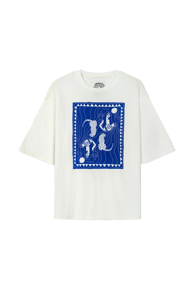 Aqua Kids Tee - Vintage White Aqua Kids Tee - Vintage White