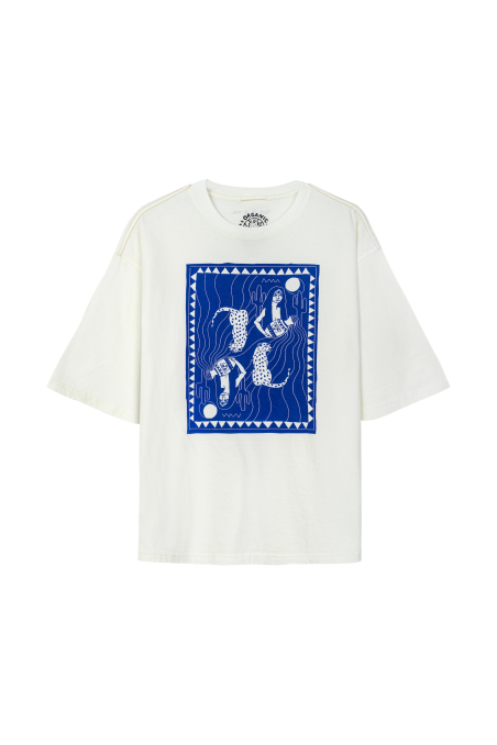 Aqua Kids Tee - Vintage White Aqua Kids Tee - Vintage White
