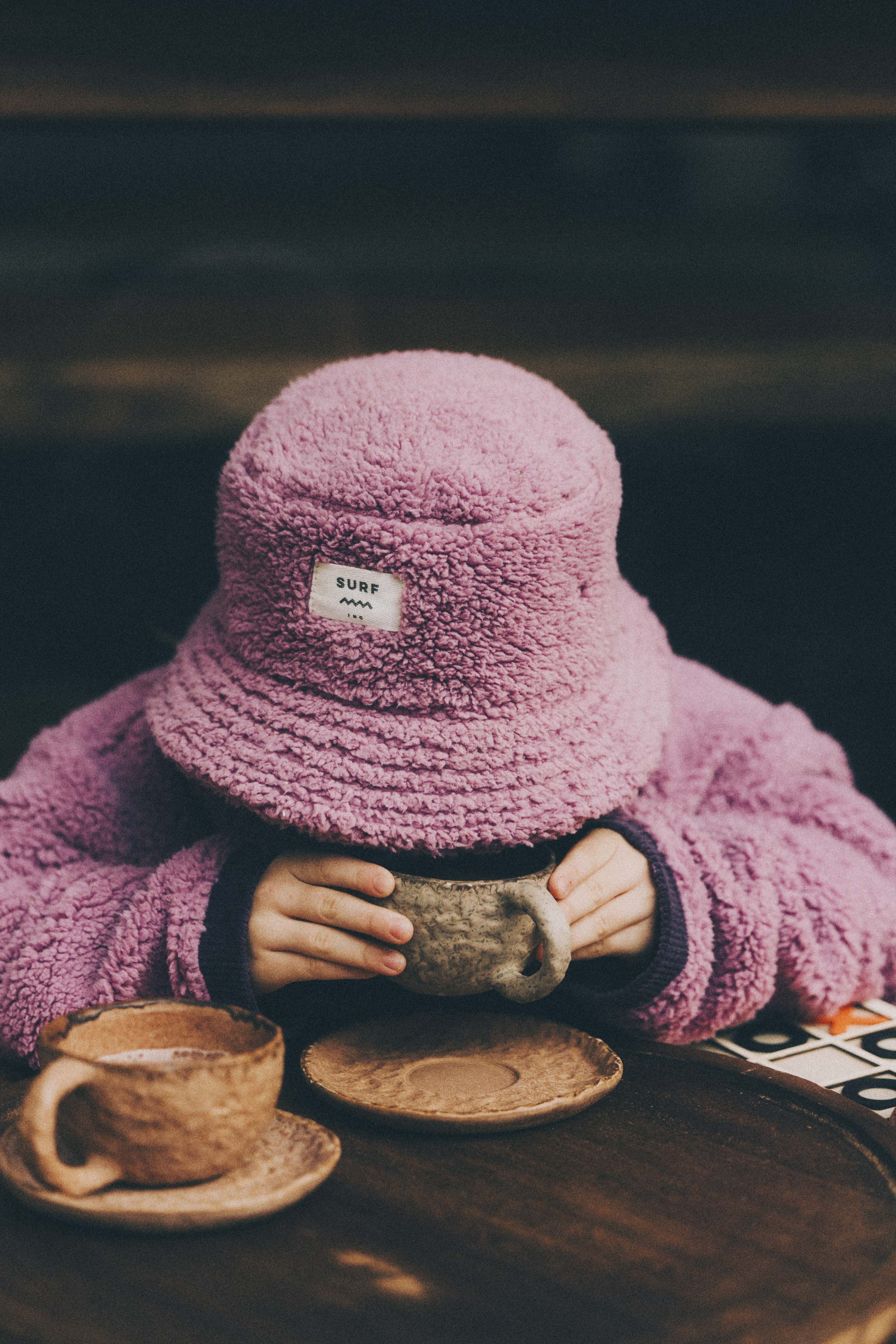 Sherpa Kids Bucket - Berry Ice Cream