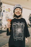 The Suner Kids Tee - Acid Black