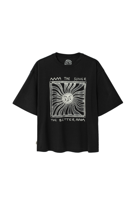 The Suner Kids Tee - Acid Black The Suner Kids Tee - Acid Black