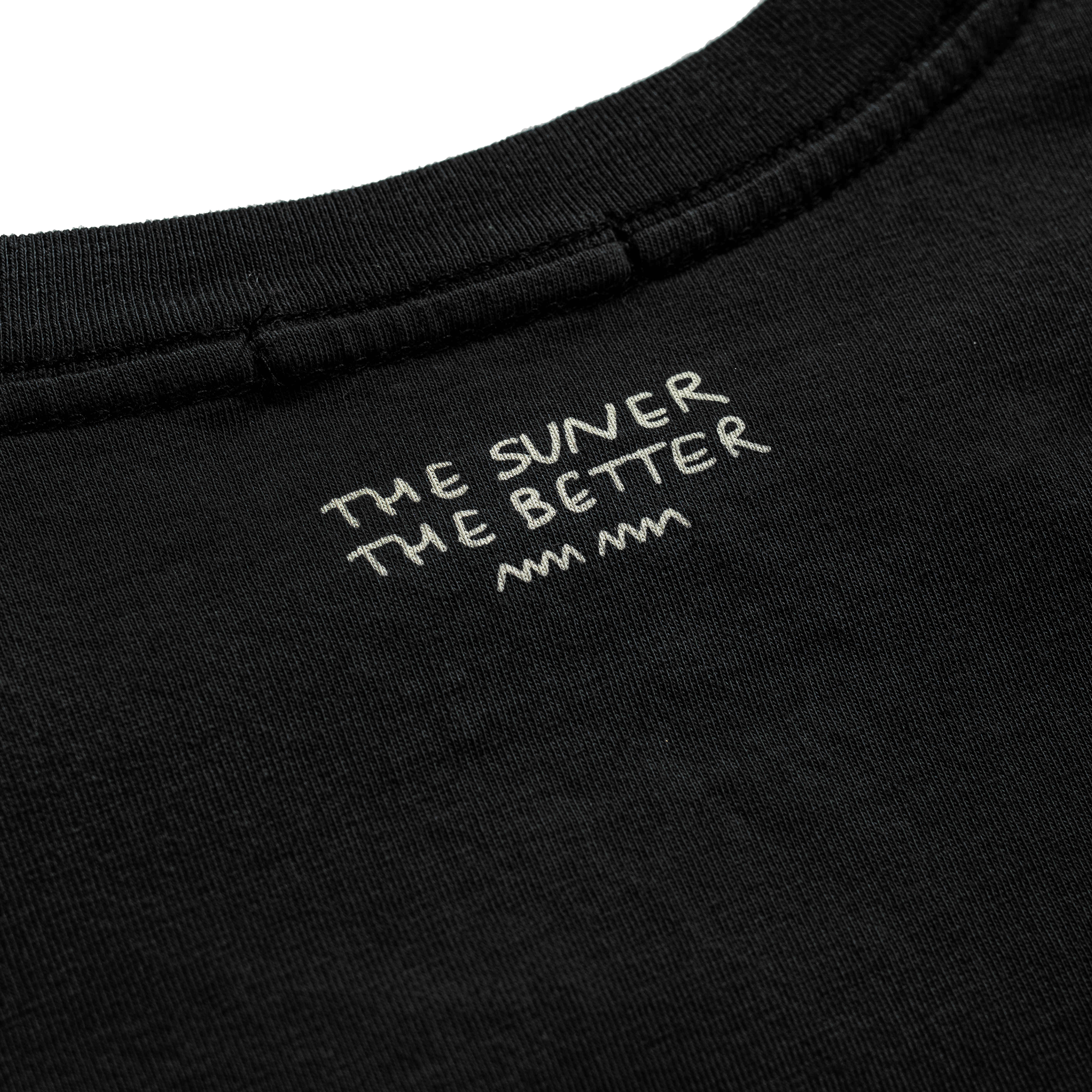 The Suner Kids Tee - Acid Black
