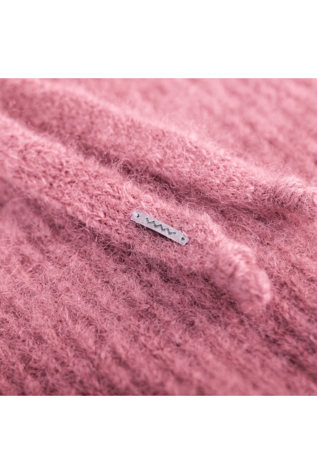 Wool Fluffy Balaclava - Dirty Pink Wool Fluffy Balaclava - Dirty Pink