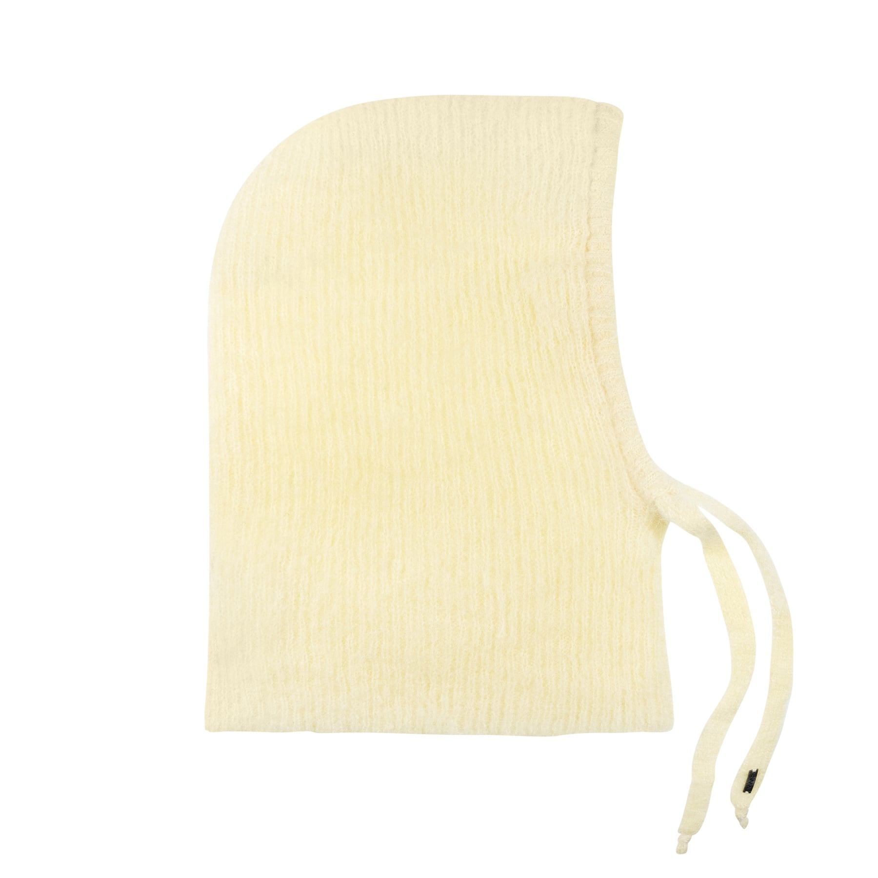 Wool Fluffy Balaclava - Yellow Wool Fluffy Balaclava - Yellow