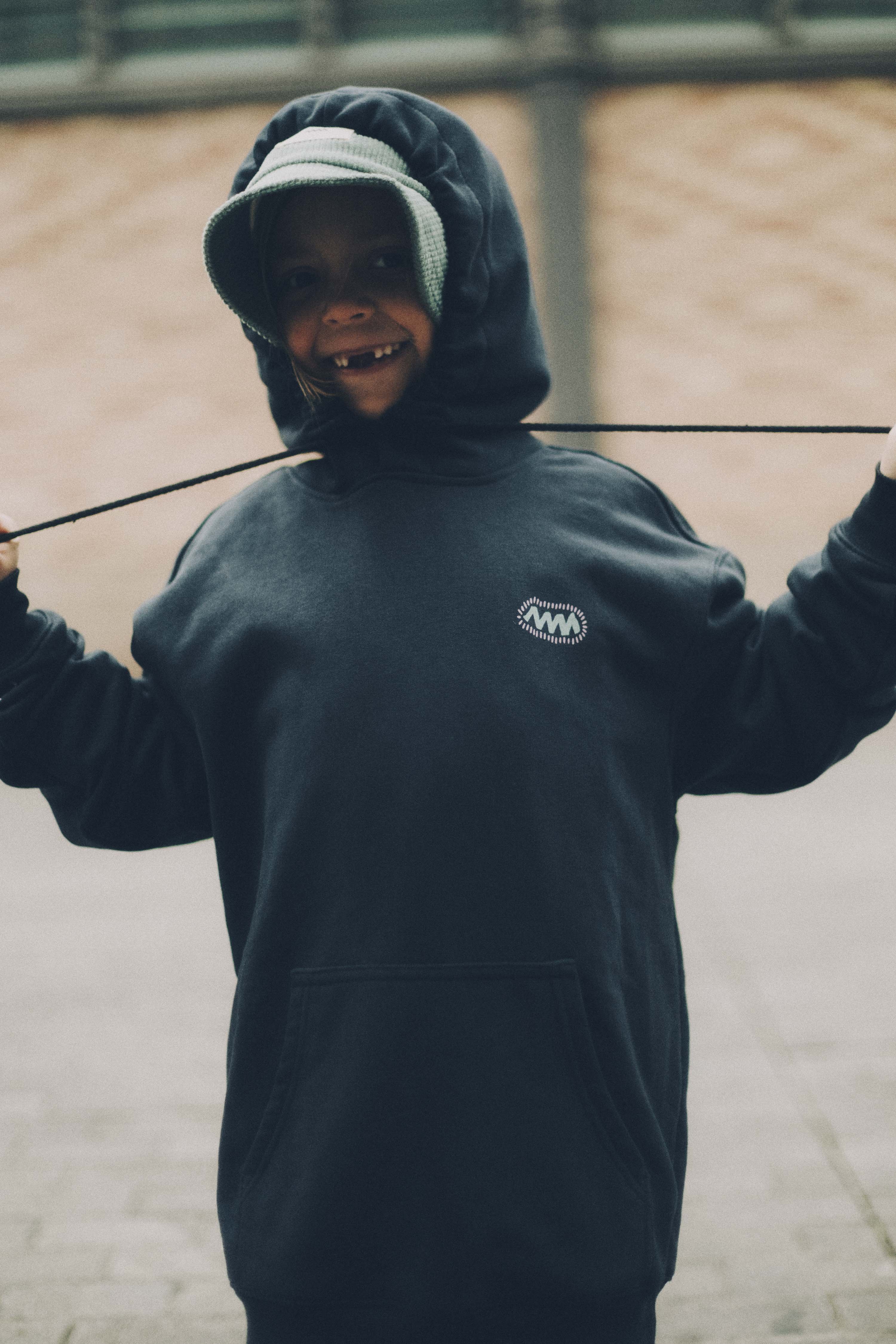 Cord Kids Bucket - White Sage