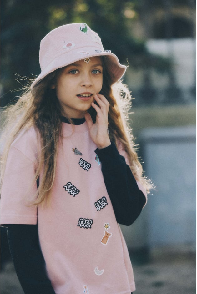 Cord Kids Bucket - Pink Kush Cord Kids Bucket - Pink Kush