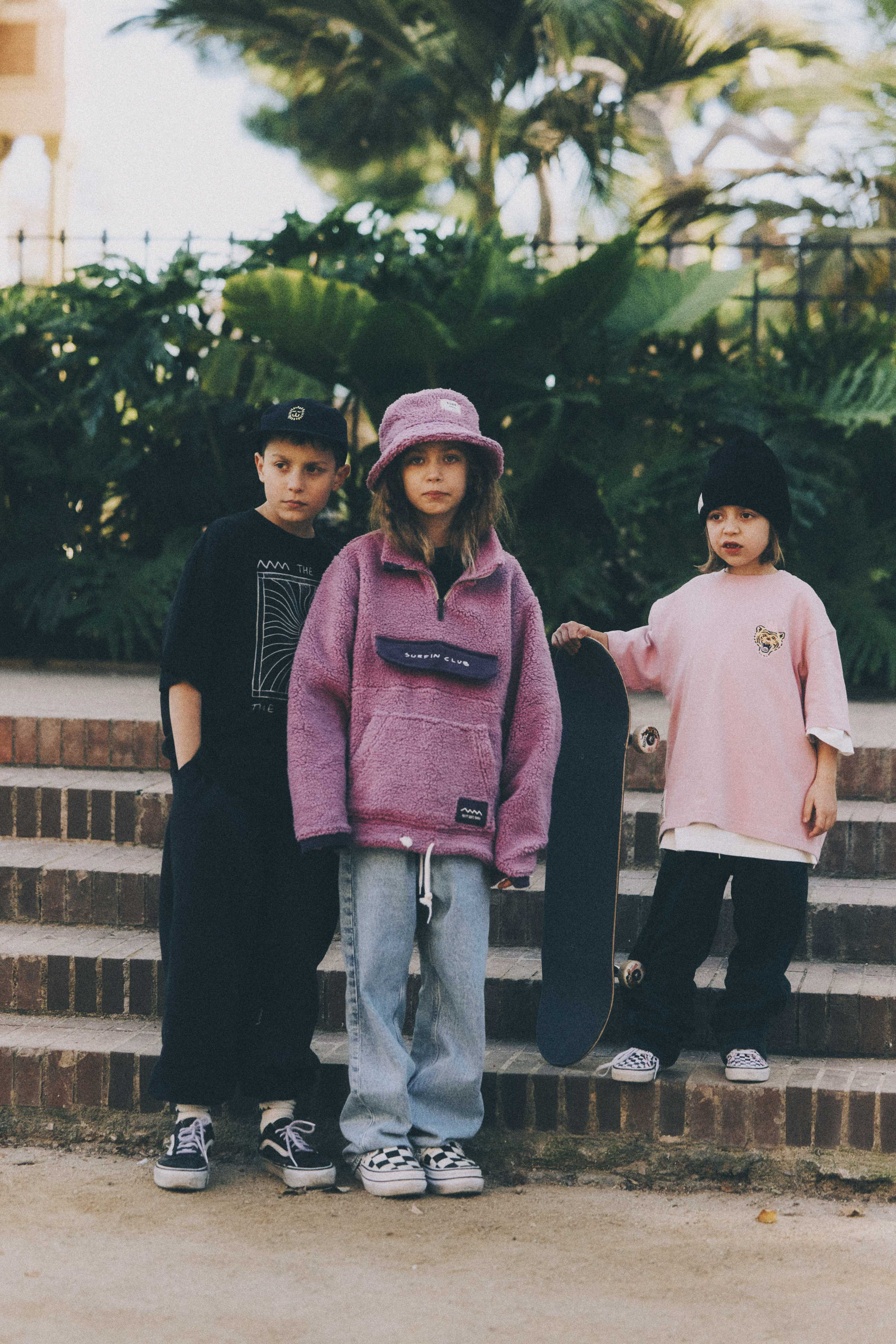 Fuel To Fire Kids Tee - Pink Kush