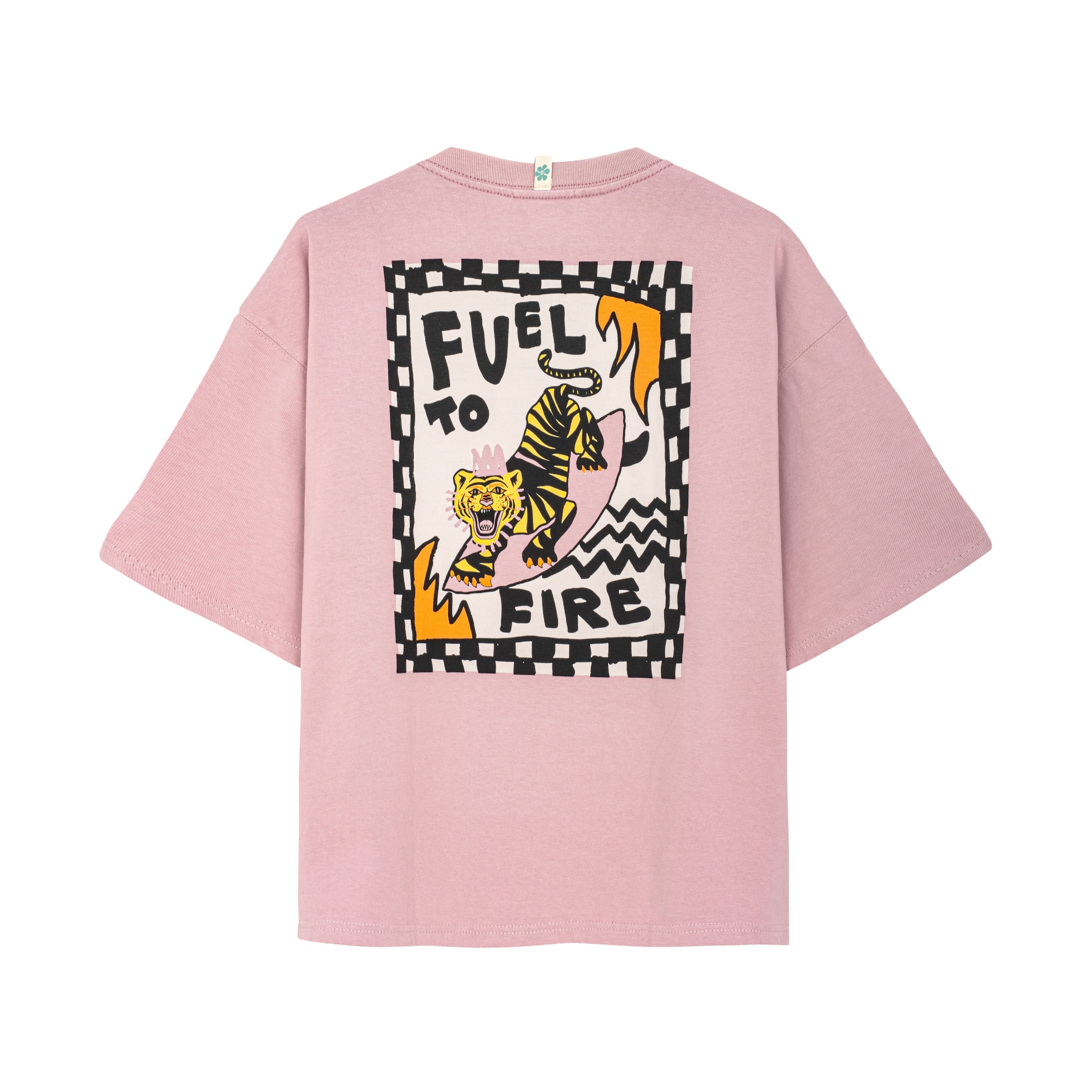 Fuel To Fire Kids Tee - Pink Kush