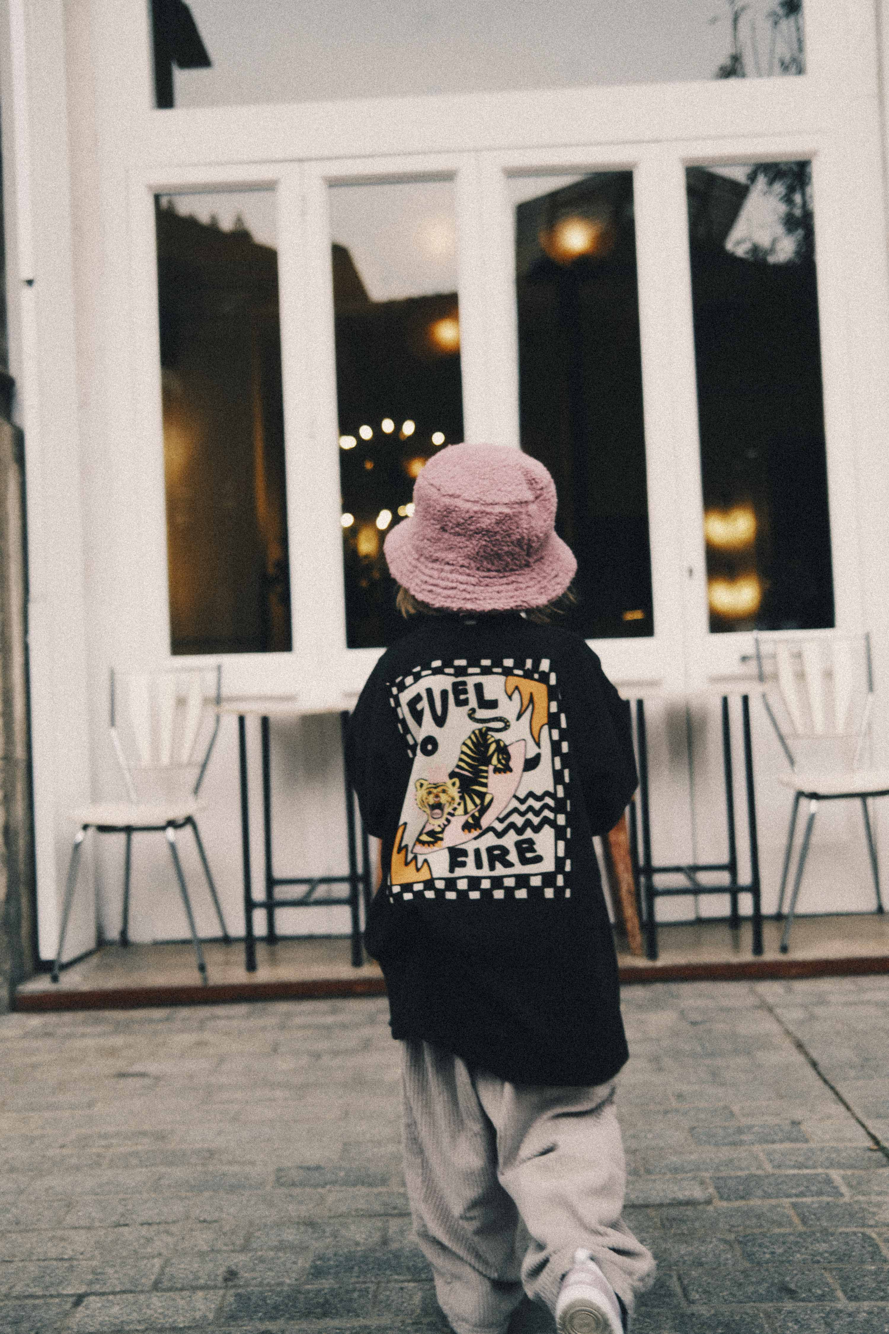 Fuel to Fire Kids Ls - Acid Black