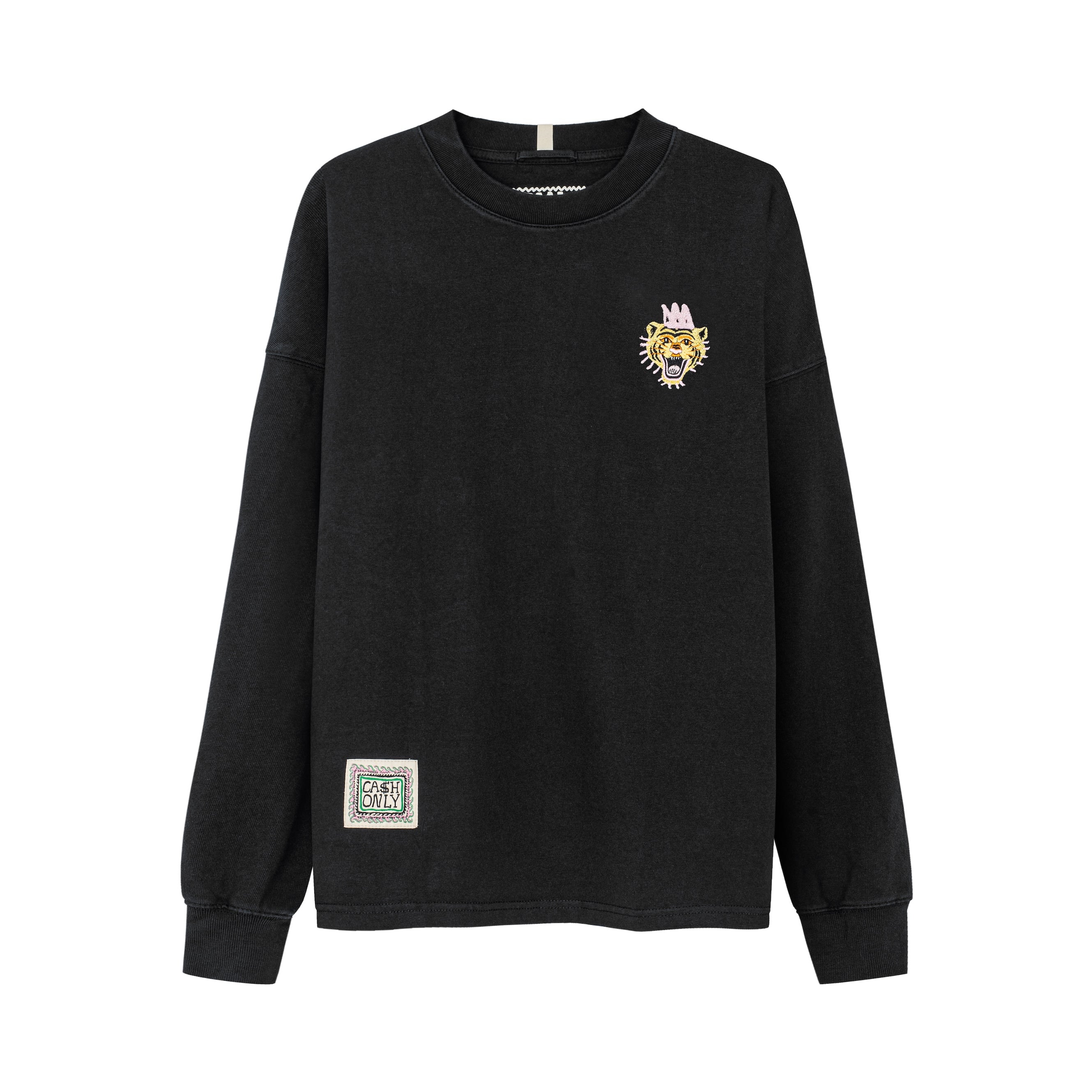 Fuel to Fire Kids Ls - Acid Black