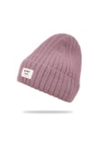 Rib Fluffy Kids Beanie - Dirty Pink Rib Fluffy Kids Beanie - Dirty Pink