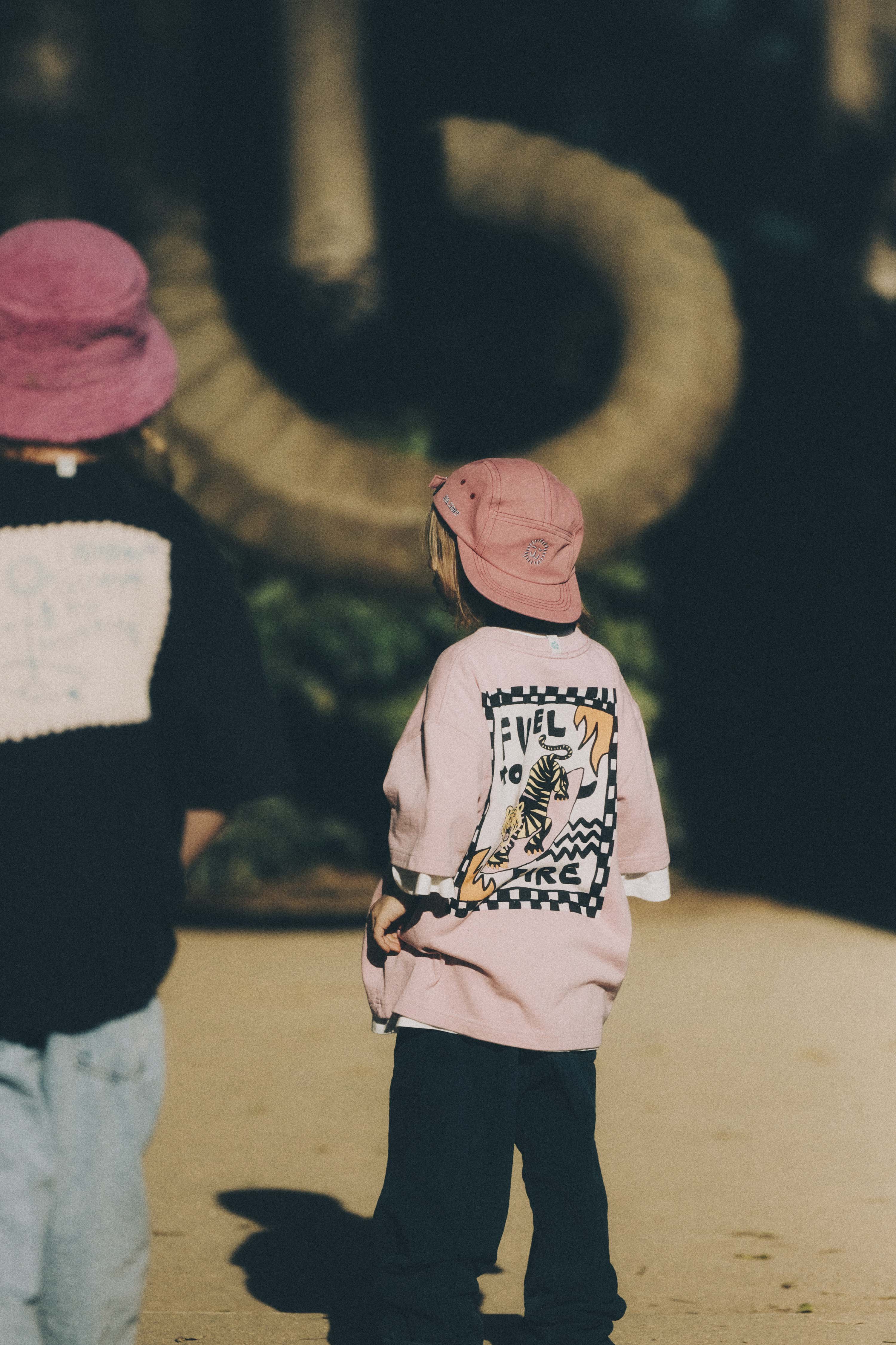 Fuel To Fire Kids Tee - Pink Kush