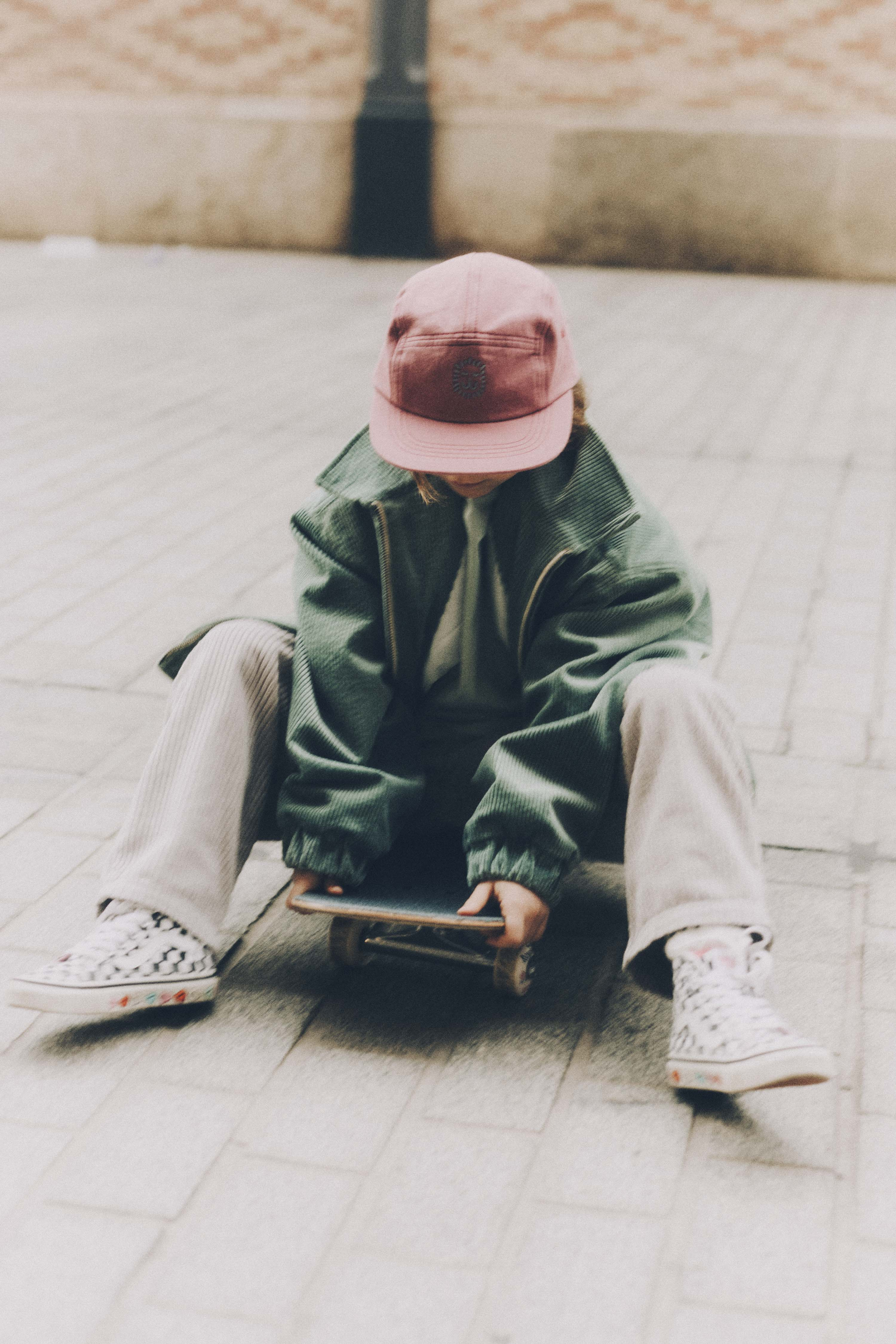 Sea Lion Kids Cap - Indian Pink