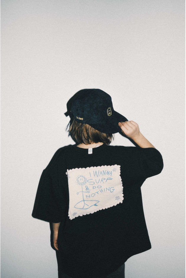 Sea Lion Kids Cap - Acid Black Sea Lion Kids Cap - Acid Black