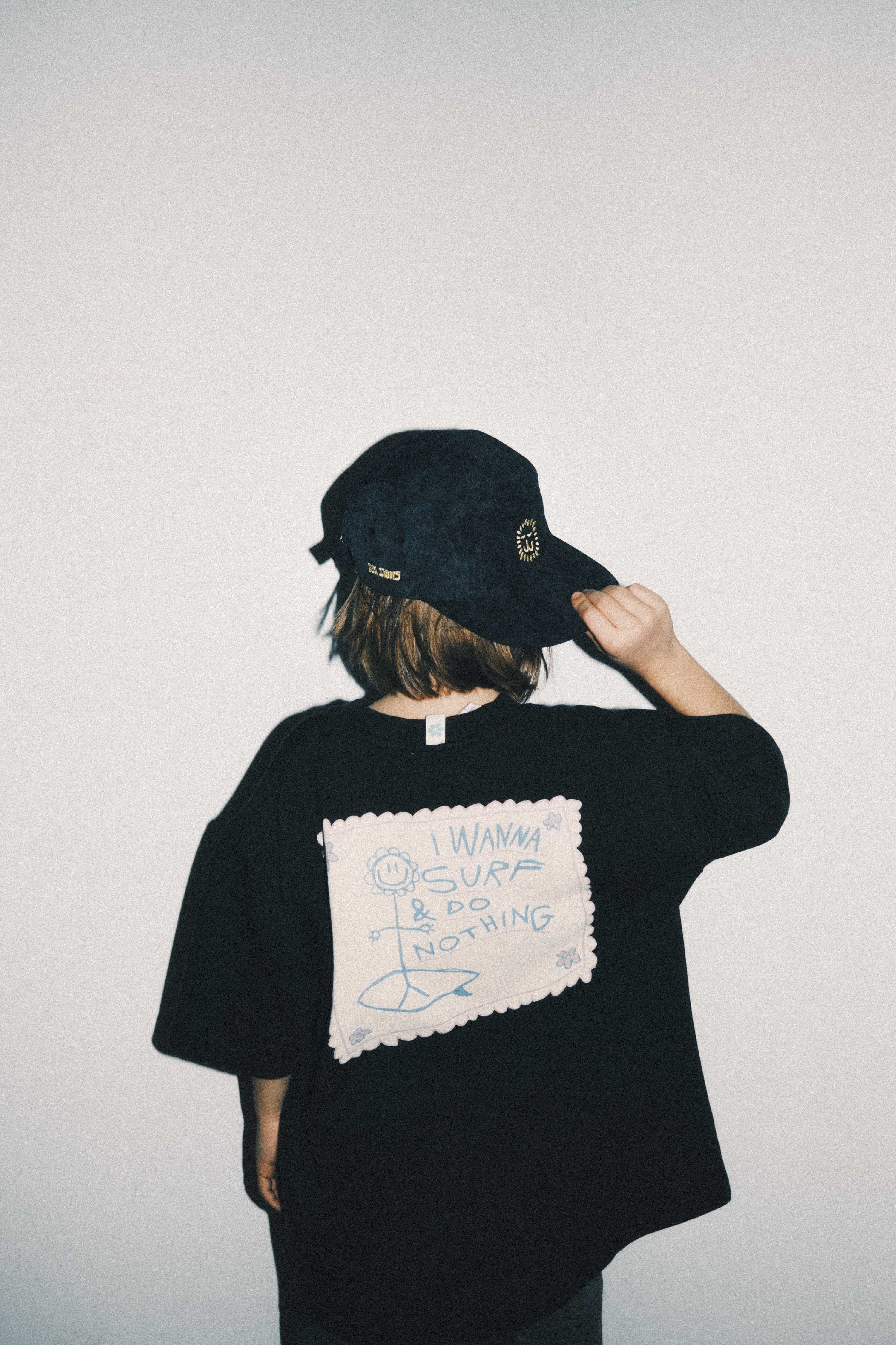 Sea Lion Kids Cap - Acid Black